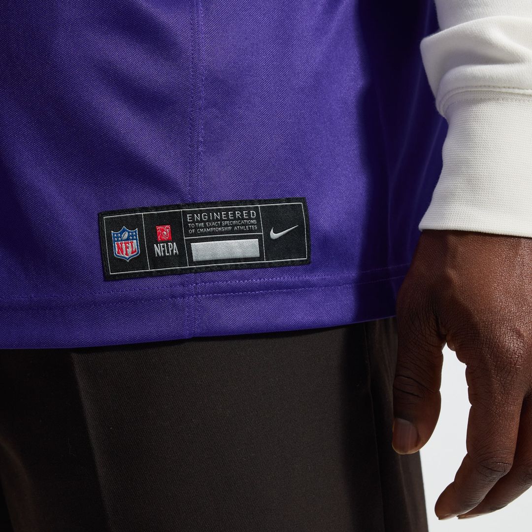 Minnesota Vikings Justin Jefferson Nike White Alternate Vapor FUSE Stitched Limited Jersey