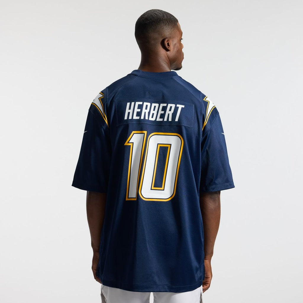 Los Angeles Chargers Justin Herbert Nike Navy Alternate Super Chargers Game Jersey