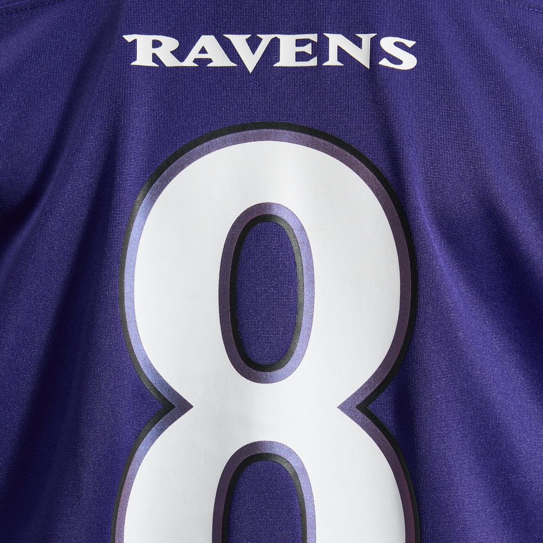 Baltimore Ravens Lamar Jackson Nike Purple Game Jersey