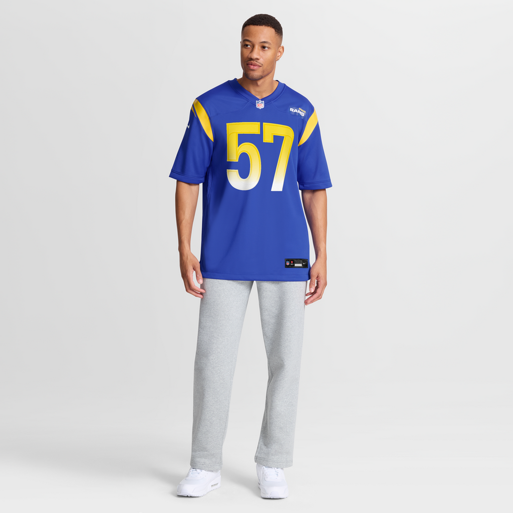 Los Angeles Rams Ty Hamilton Nike Royal Game Jersey