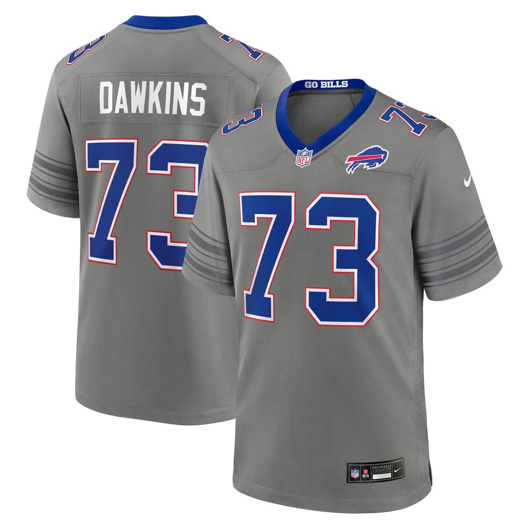 Buffalo Bills Dion Dawkins Nike Royal Game Jersey