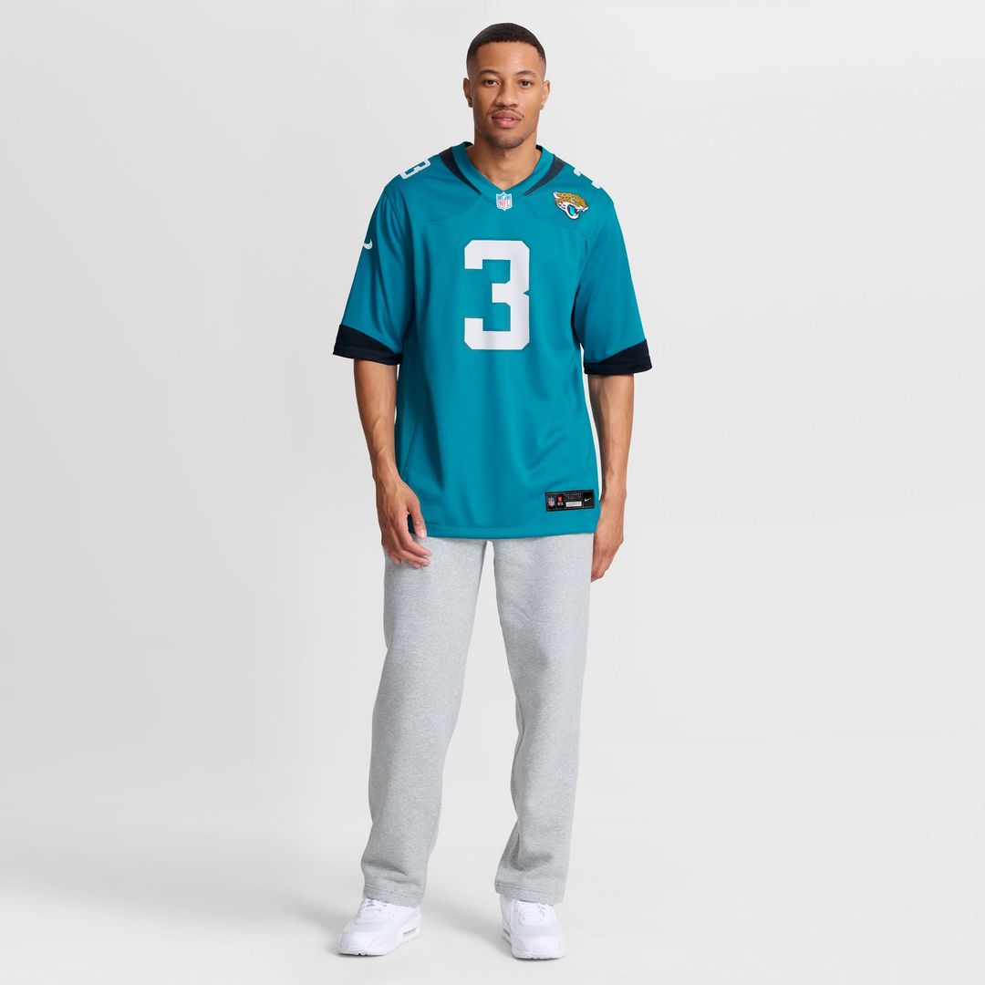 Jacksonville Jaguars Jakobi Meyers Nike Teal Game Jersey