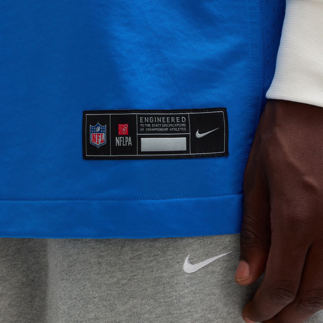 Detroit Lions Amon - Ra St. Brown Nike Blue Game Jersey