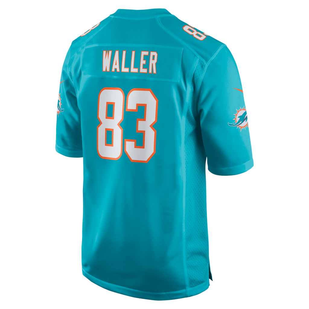 Miami Dolphins Darren Waller Nike Aqua Game Jersey