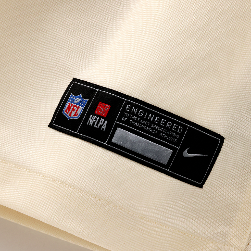 Jacksonville Jaguars Travis Hunter Nike Natural 2026 Rivalries Collection Game Jersey
