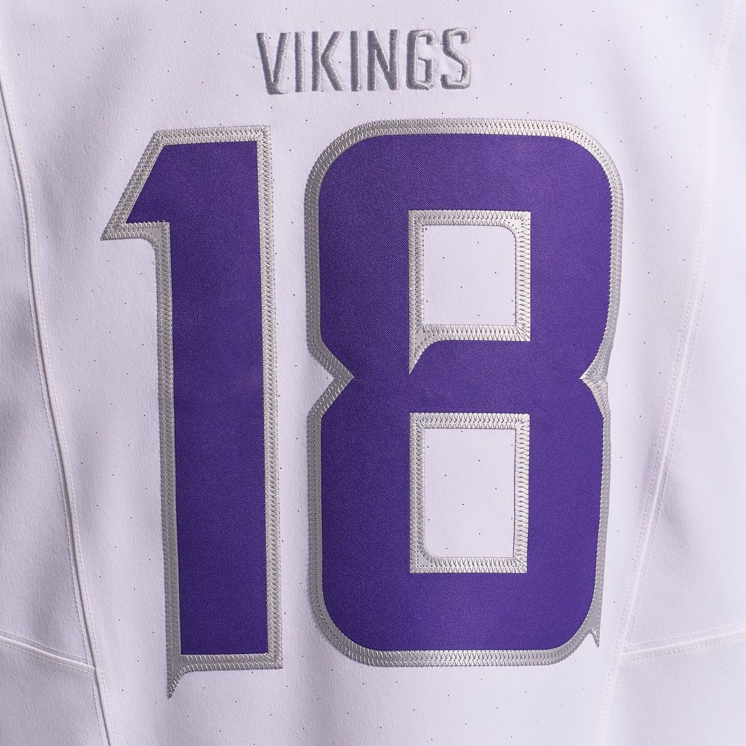 Minnesota Vikings Justin Jefferson Nike White Alternate Vapor FUSE Elite Player Jersey