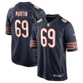Chicago Bears Jeremiah Martin Nike Navy Game Jersey