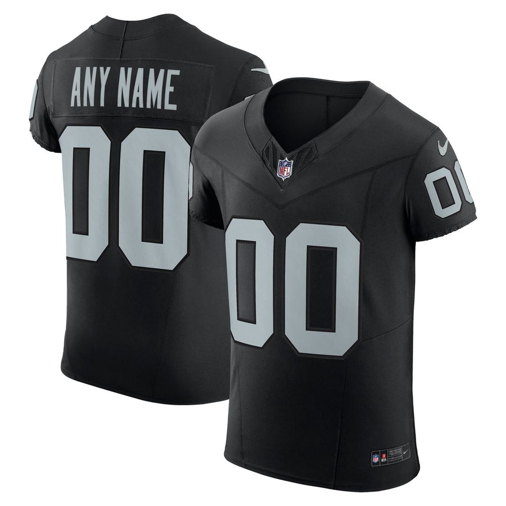 Las Vegas Raiders Nike Black Vapor FUSE Elite Custom Jersey