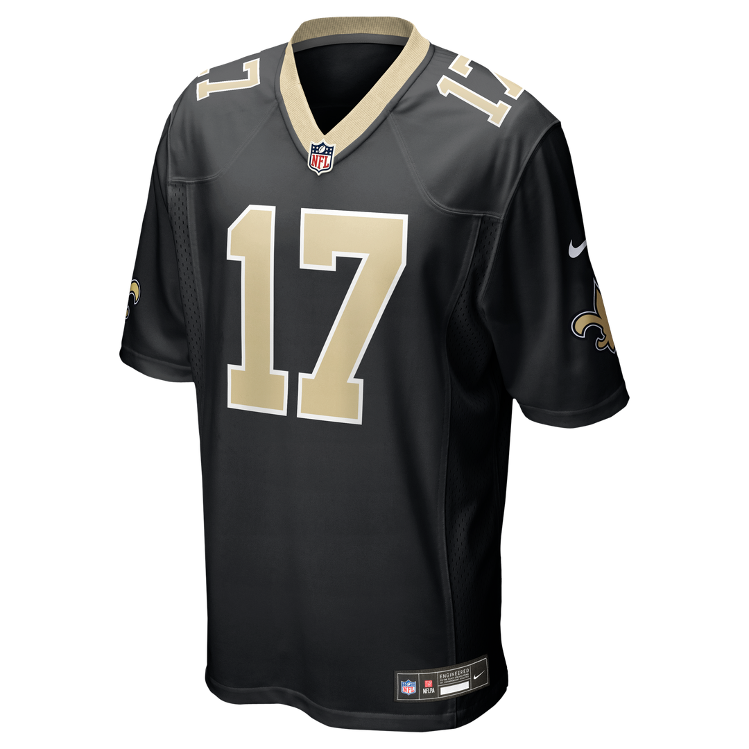 New Orleans Saints Trey Palmer Nike Black Game Jersey
