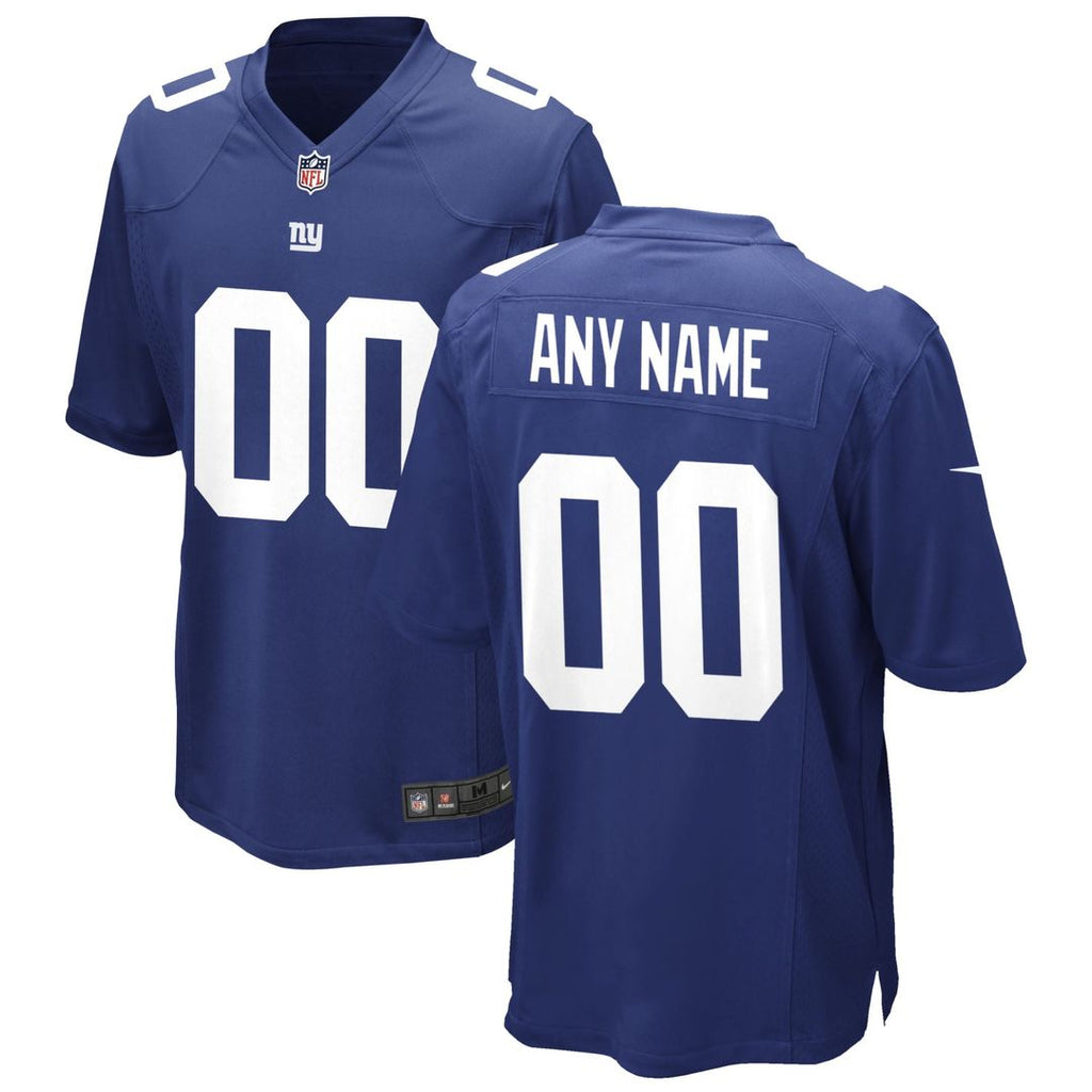 New York Giants Nike Royal Custom Jersey
