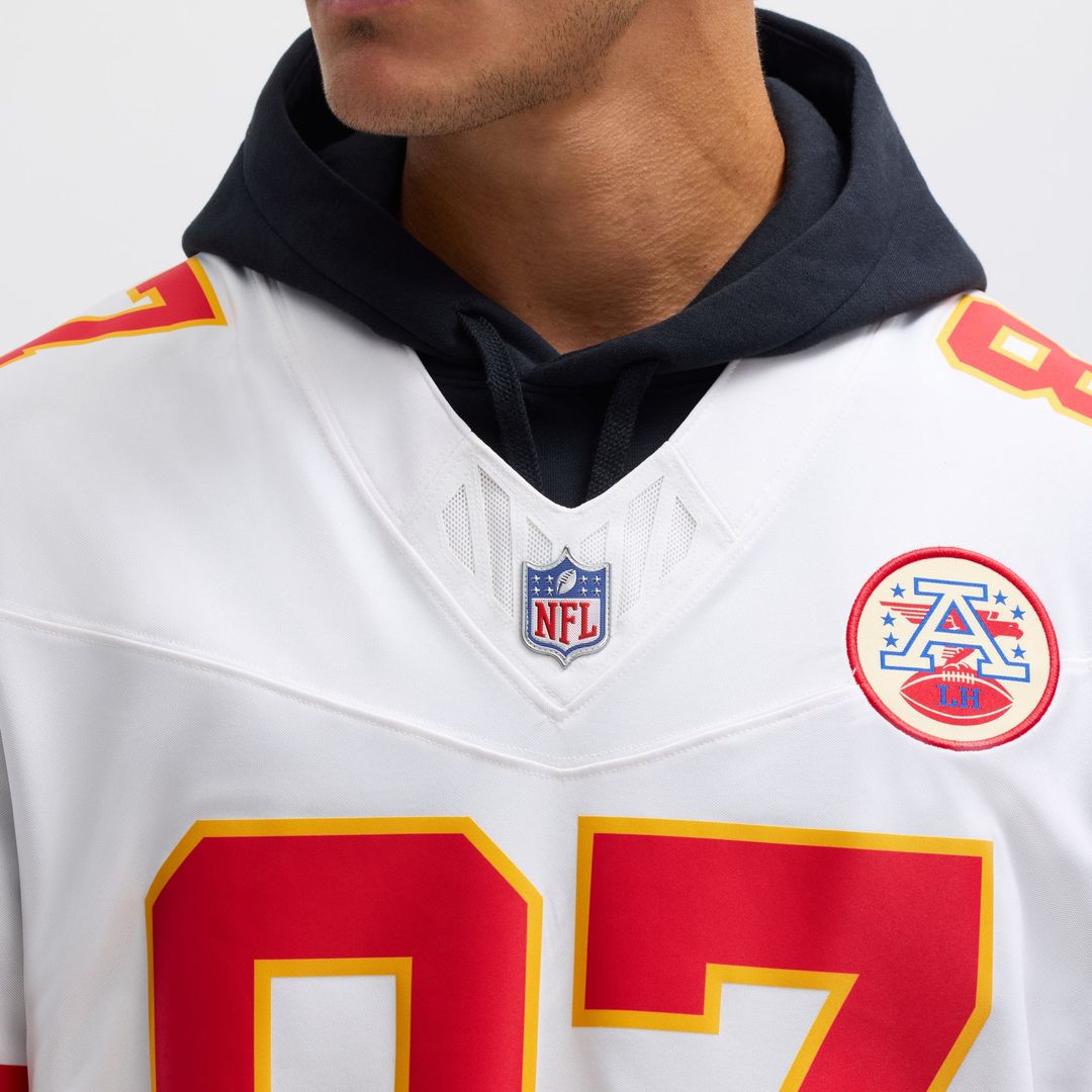 Kansas City Chiefs Travis Kelce Nike Red Vapor FUSE Limited Jersey
