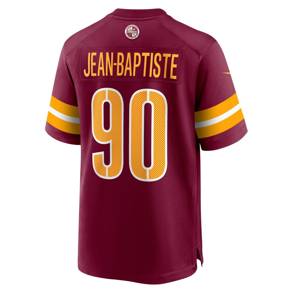 Washington Commanders Javontae Jean - Baptiste Nike Burgundy Game Jersey