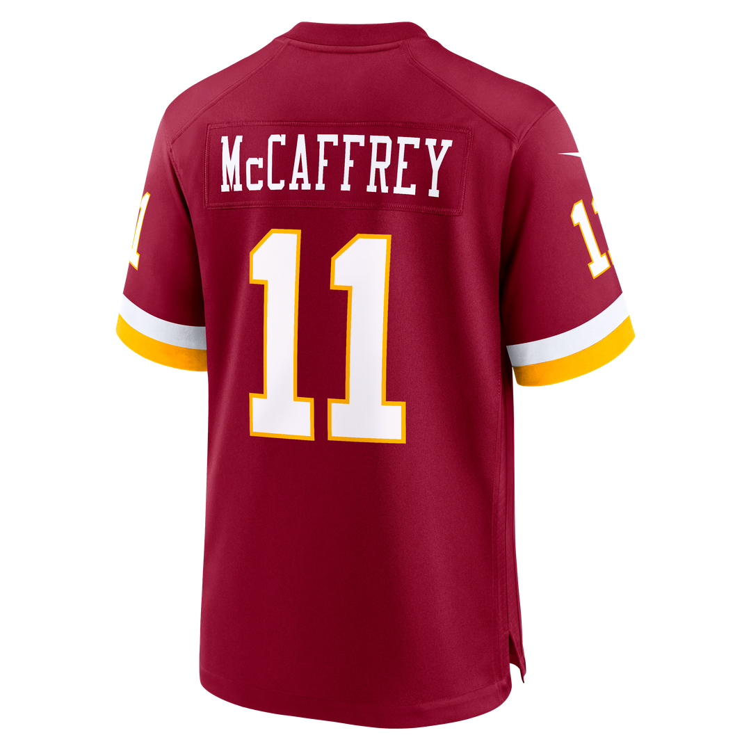 Washington Commanders Luke McCaffrey Nike Black Hail Raiser Alternate Game Jersey