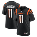Cincinnati Bengals Josh Johnson Nike Black Game Jersey