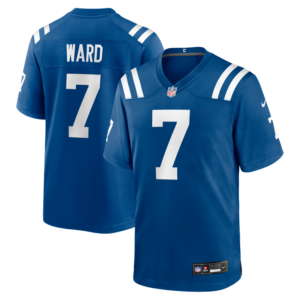 Indianapolis Colts Charvarius Ward Nike Royal Game Jersey