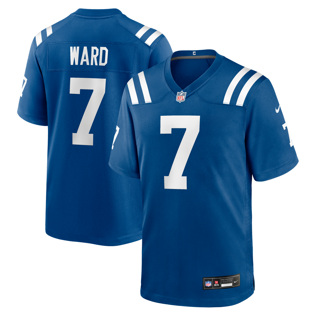 Indianapolis Colts Charvarius Ward Nike Royal Game Jersey
