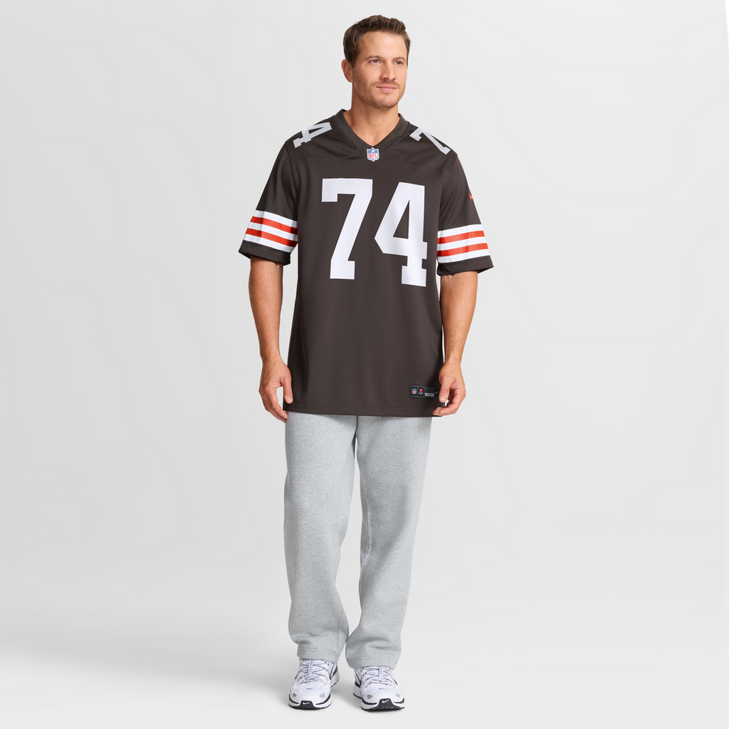 Cleveland Browns Elgton Jenkins Nike Brown Game Jersey