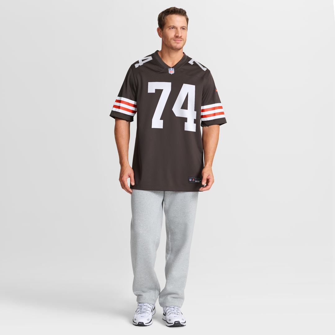 Cleveland Browns Elgton Jenkins Nike Brown Game Jersey