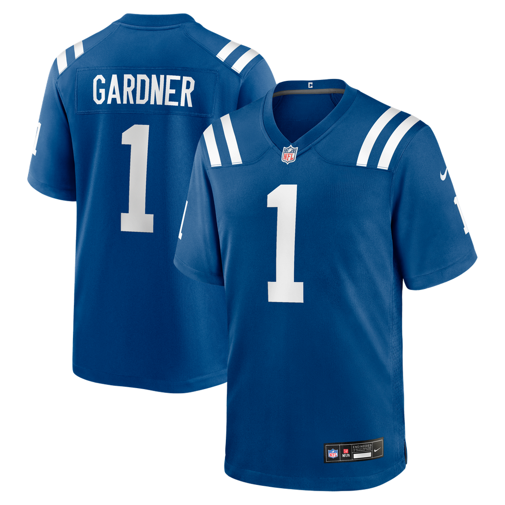 Indianapolis Colts Ahmad Sauce Gardner Nike Royal Game Jersey