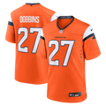 Denver Broncos J.K. Dobbins Nike Orange Game Jersey