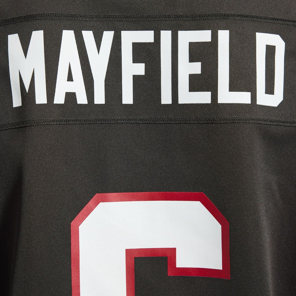 Tampa Bay Buccaneers Baker Mayfield Nike Pewter Alternate Game Jersey