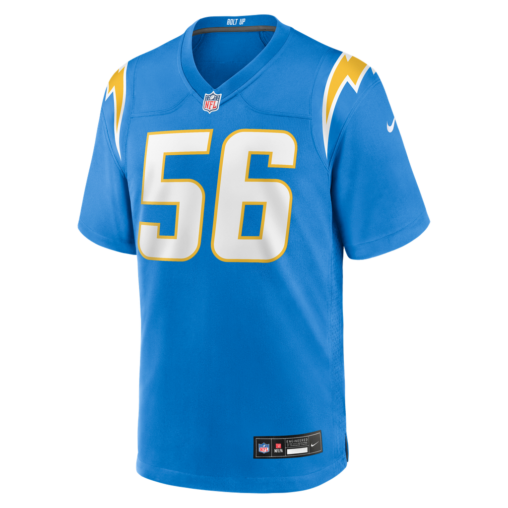 Los Angeles Chargers Shawne Merriman Nike Powder Blue Retired Player Game Jersey