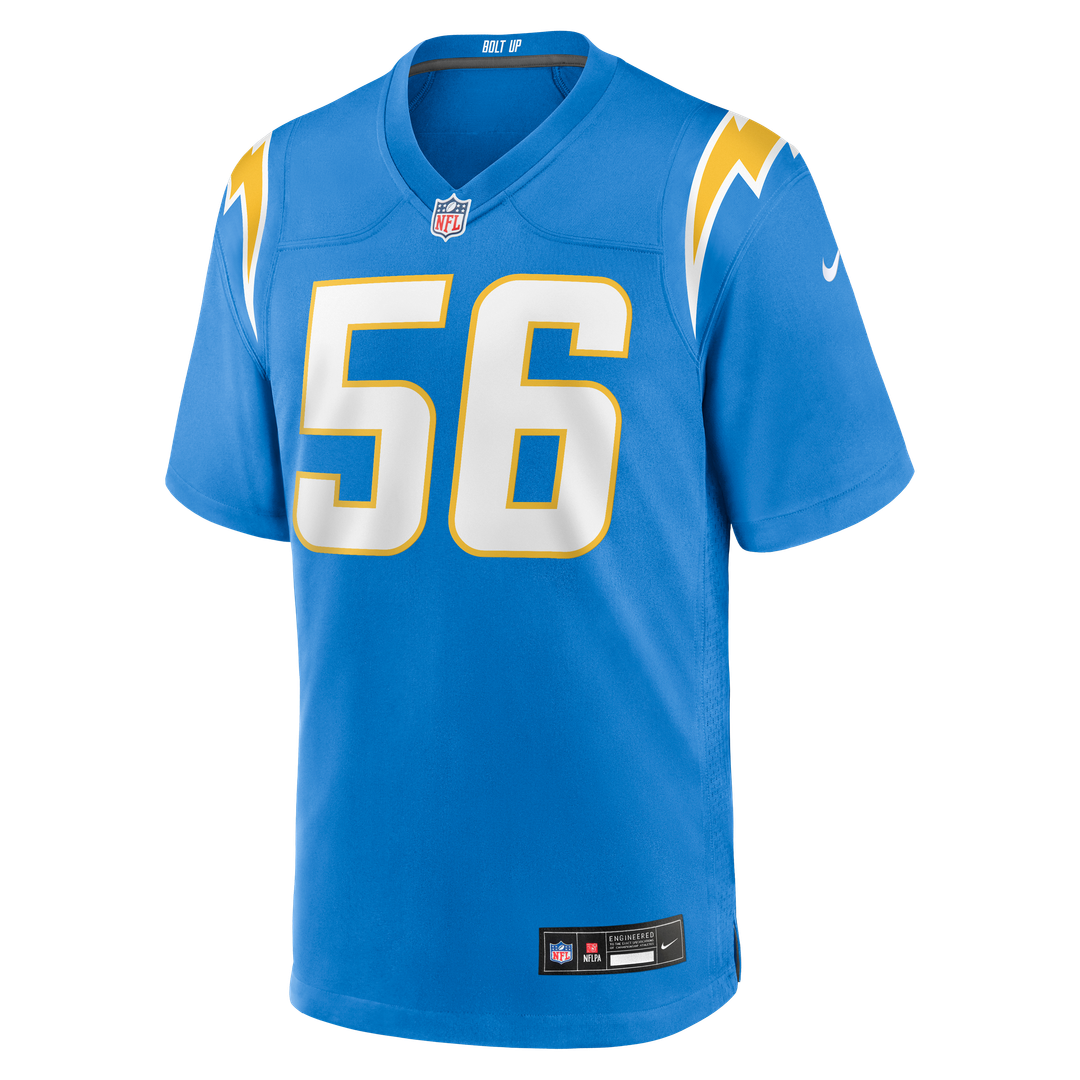 Los Angeles Chargers Shawne Merriman Nike Powder Blue Retired Player Game Jersey