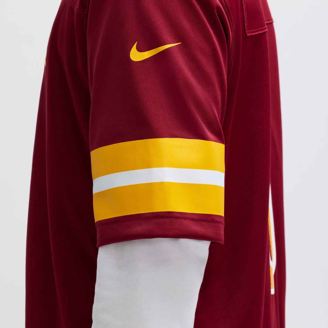 Washington Commanders Jayden Daniels Nike Burgundy Game Jersey