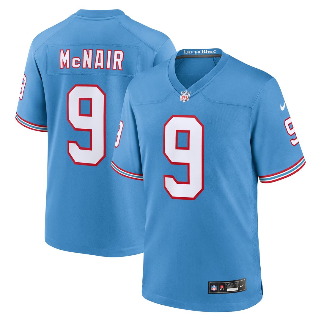 Tennessee Titans Steve McNair Nike White Retired Game Jersey