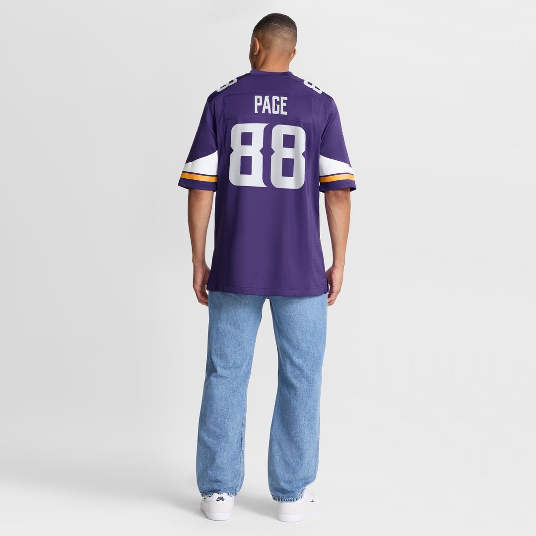Minnesota Vikings Alan Page Nike Purple Retired Player Game Jersey