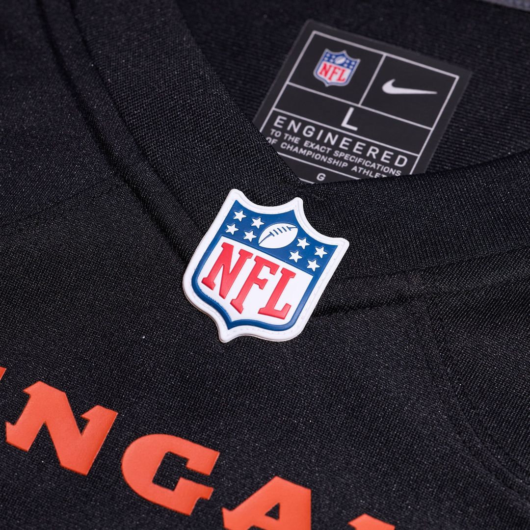 Cincinnati Bengals Shaka Heyward Nike Black Game Jersey