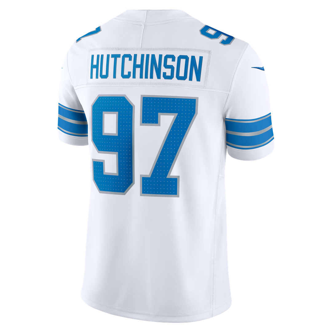 Detroit Lions Aidan Hutchinson Nike Black Alternate Vapor FUSE Stitched Limited Jersey