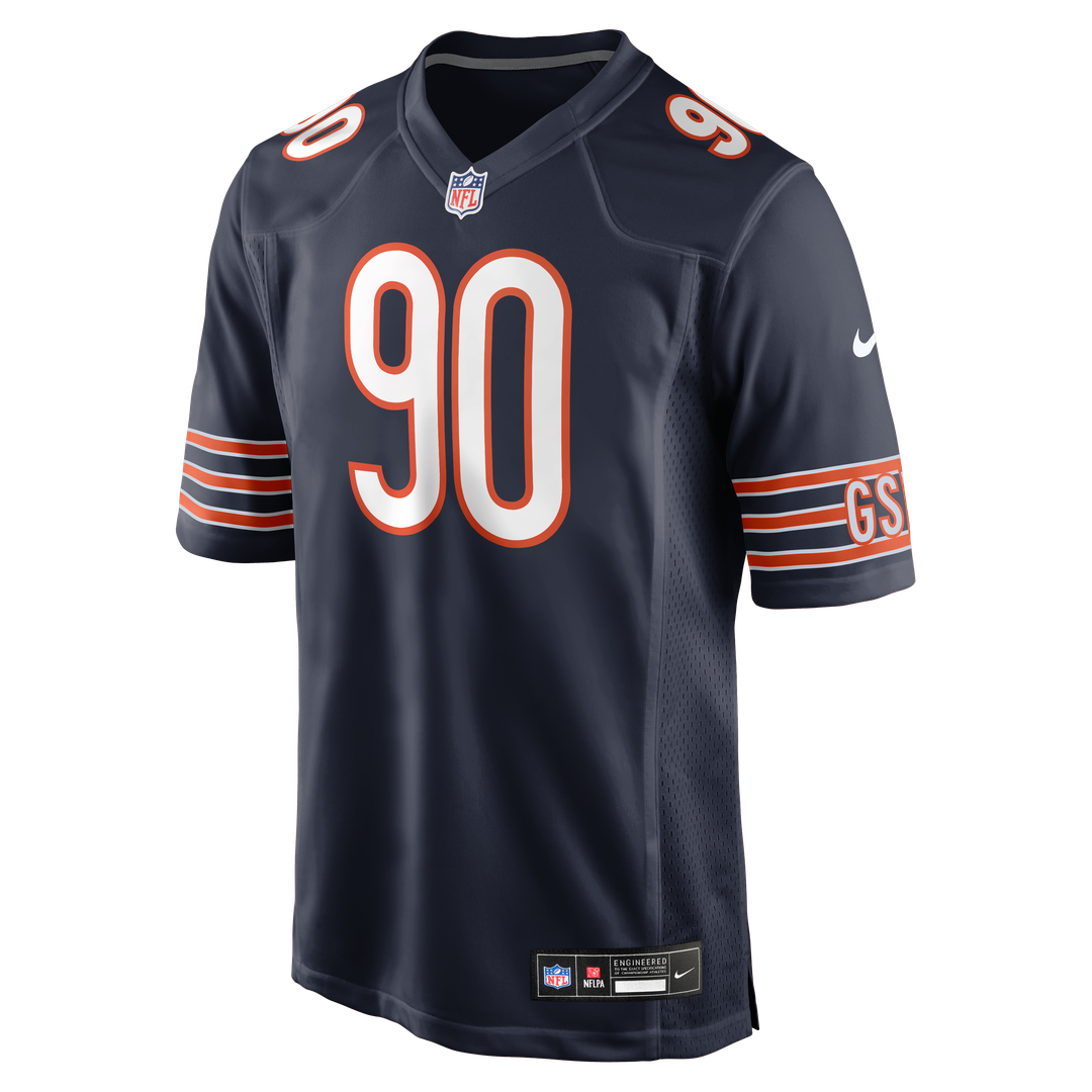 Chicago Bears Neville Gallimore Nike Navy Game Jersey