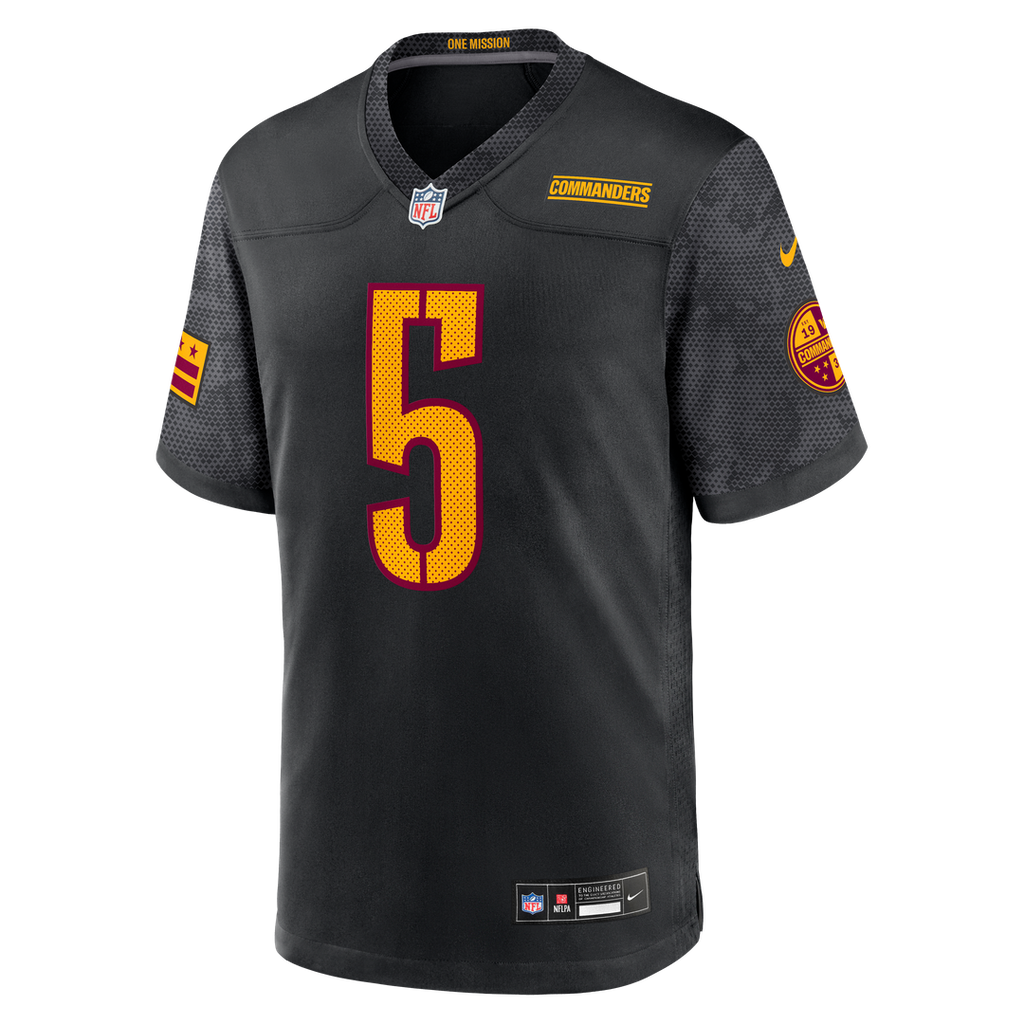 Washington Commanders Jayden Daniels Nike White Game Jersey