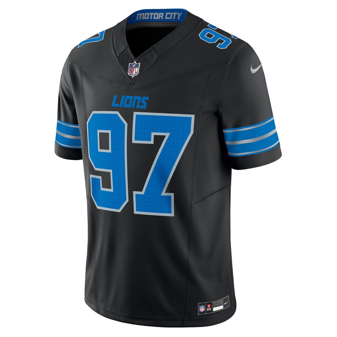Detroit Lions Aidan Hutchinson Nike White Vapor FUSE Limited Jersey