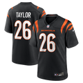Cincinnati Bengals Ja'Sir Taylor Nike Black Game Jersey
