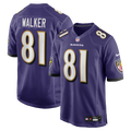 Baltimore Ravens Devontez Walker Nike Purple Game Jersey