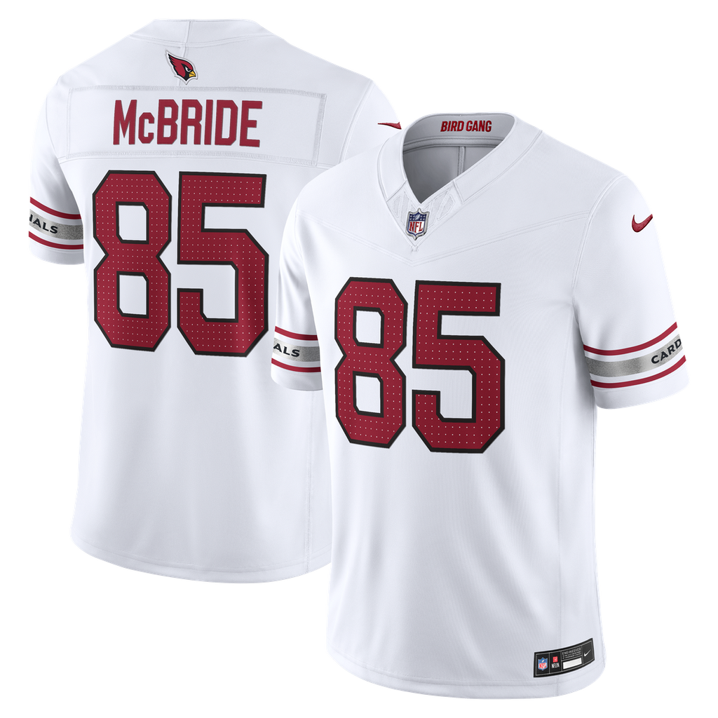 Arizona Cardinals Trey McBride Nike White Vapor FUSE Stitched Limited Jersey