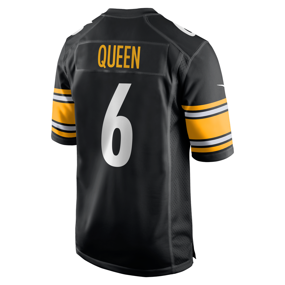 Pittsburgh Steelers Patrick Queen Nike Gold Alternate 1933 Throwback Game Jersey