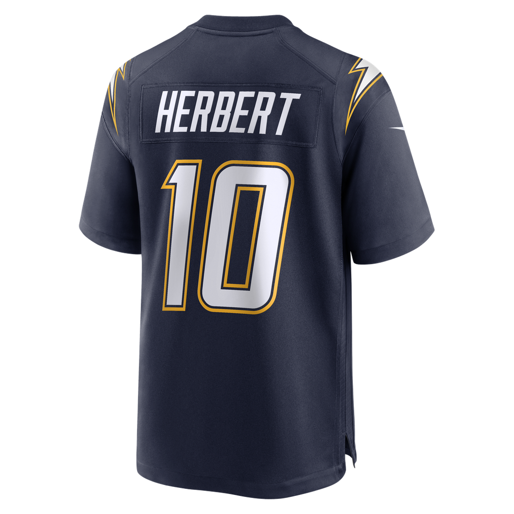 Los Angeles Chargers Justin Herbert Nike Powder Blue Game Jersey
