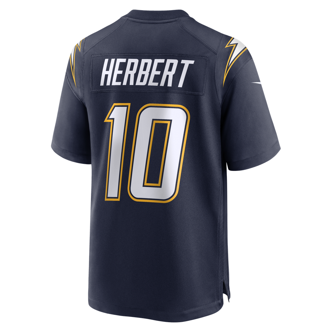 Los Angeles Chargers Justin Herbert Nike Navy Alternate Super Chargers Game Jersey
