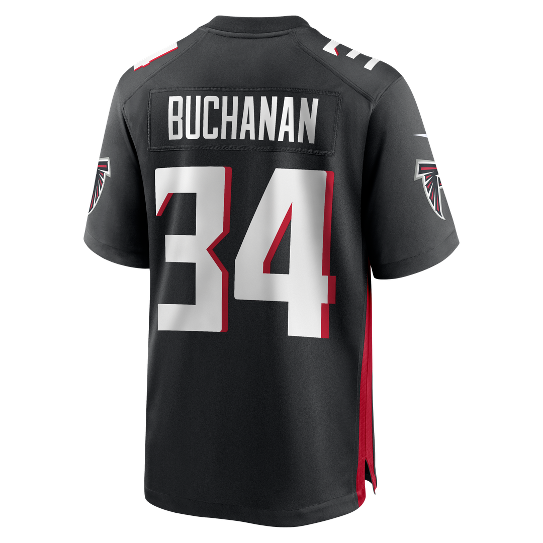 Atlanta Falcons Ray Buchanan Nike Black Retired Player Game Jersey
