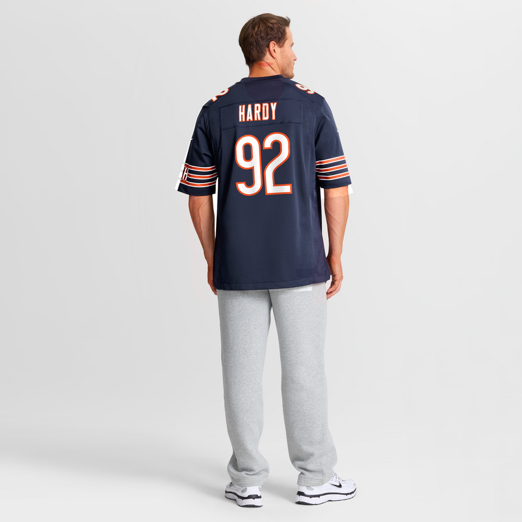 Chicago Bears Daniel Hardy Nike Navy Game Jersey