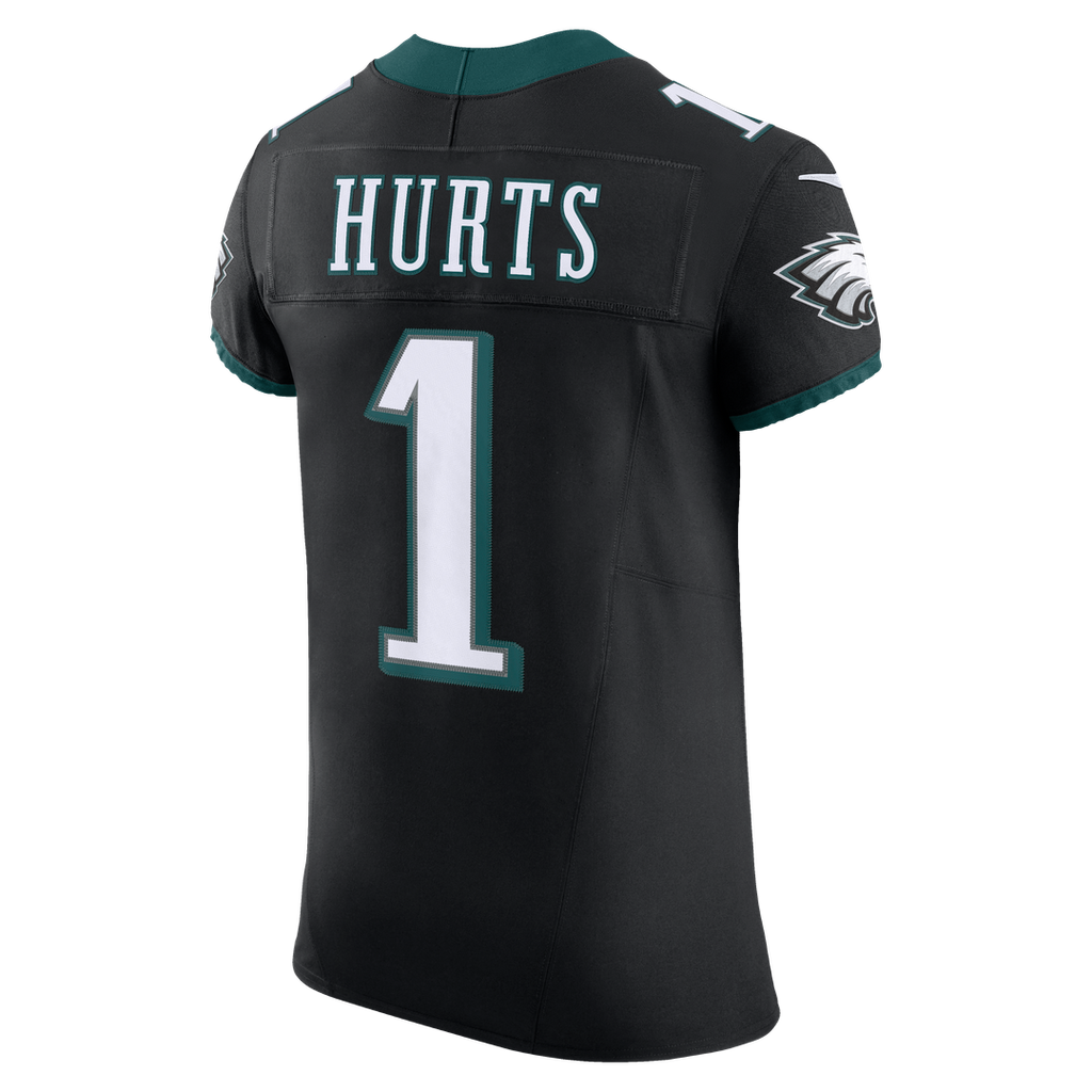 Philadelphia Eagles Jalen Hurts Nike Black Alternate Vapor FUSE Elite Jersey