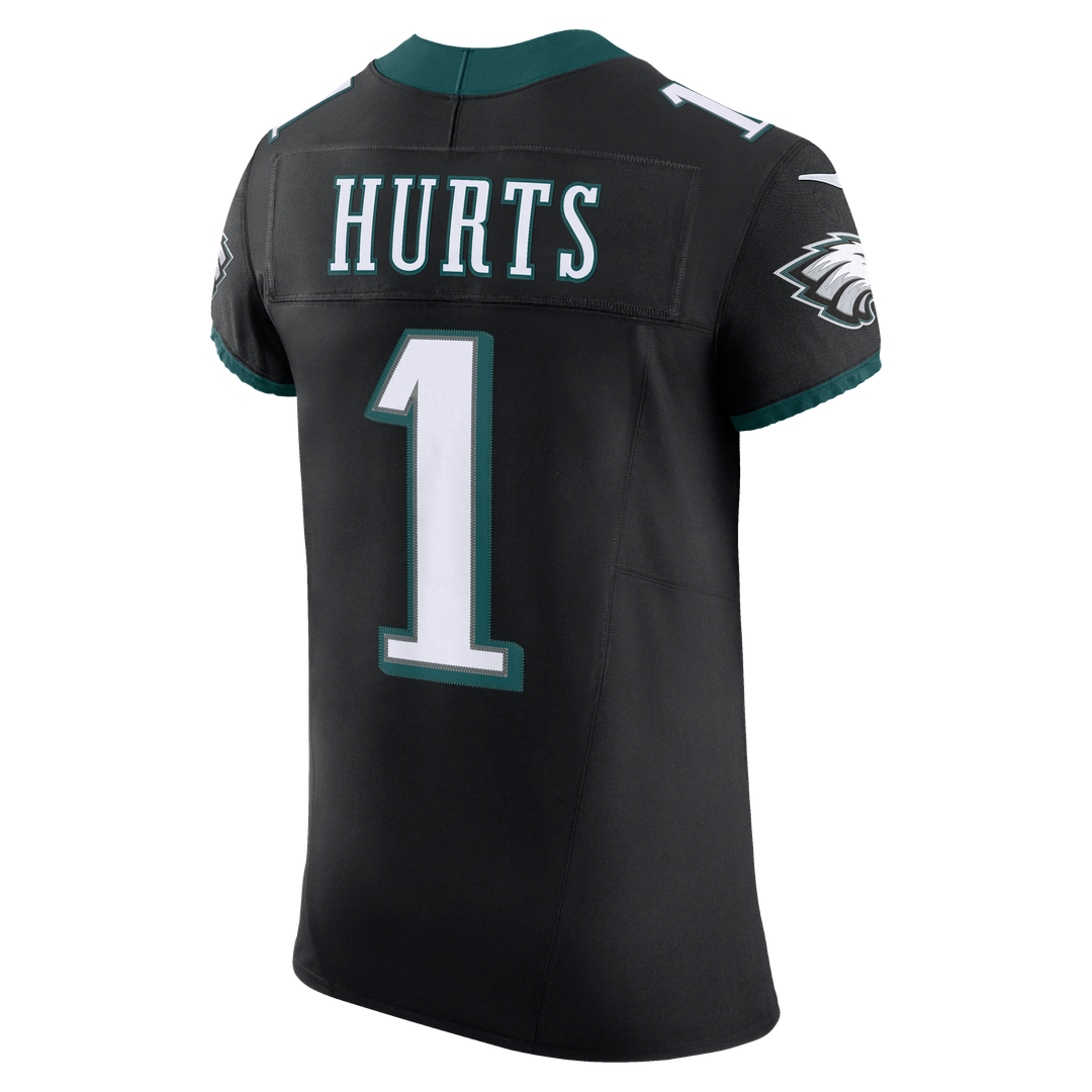 Philadelphia Eagles Jalen Hurts Nike Black Alternate Vapor FUSE Elite Jersey