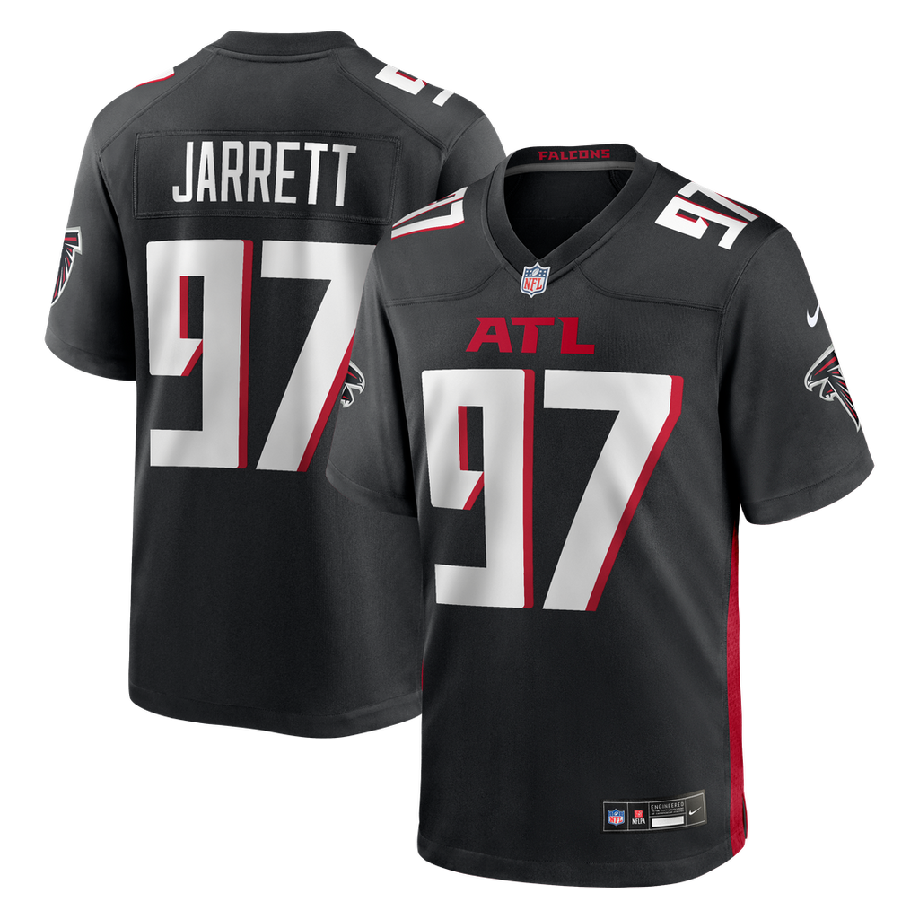 Atlanta Falcons Grady Jarrett Nike Black Game Jersey