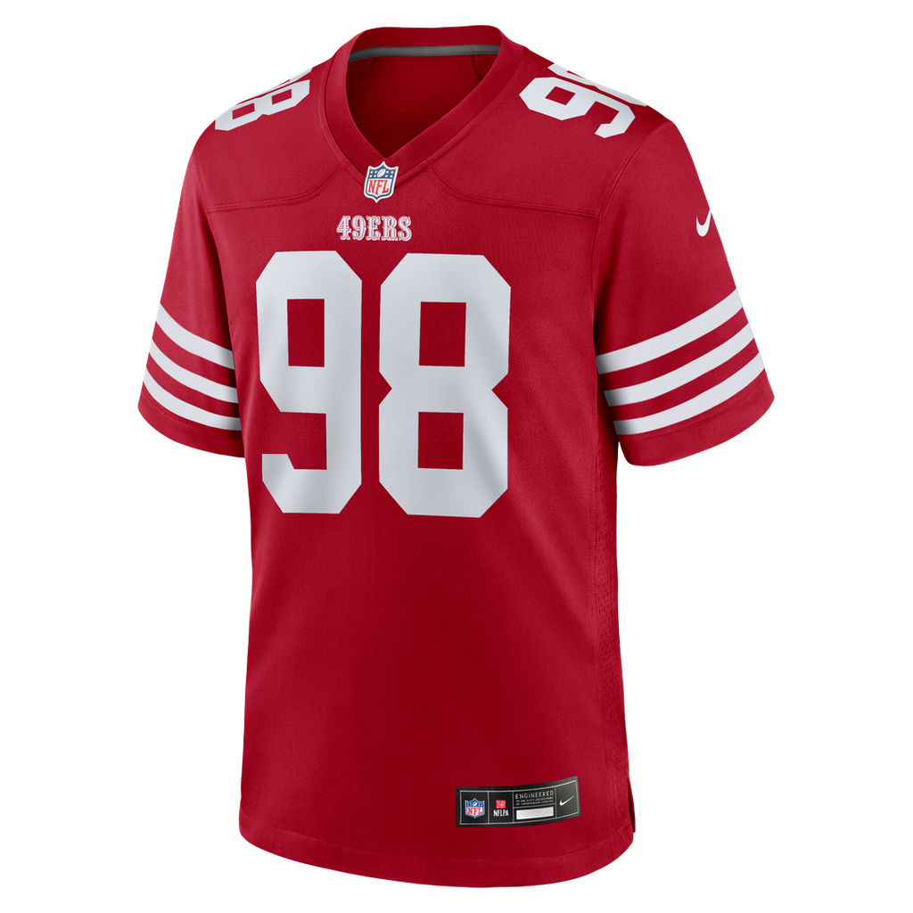 San Francisco 49ers Mykel Williams Nike Scarlet Game Jersey