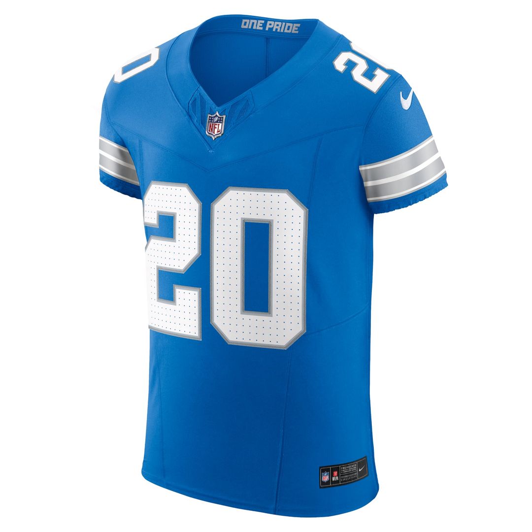 Detroit Lions Barry Sanders Nike Blue Team Vapor FUSE Elite Jersey