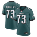 Philadelphia Eagles Cameron Williams Nike Midnight Green Game Jersey