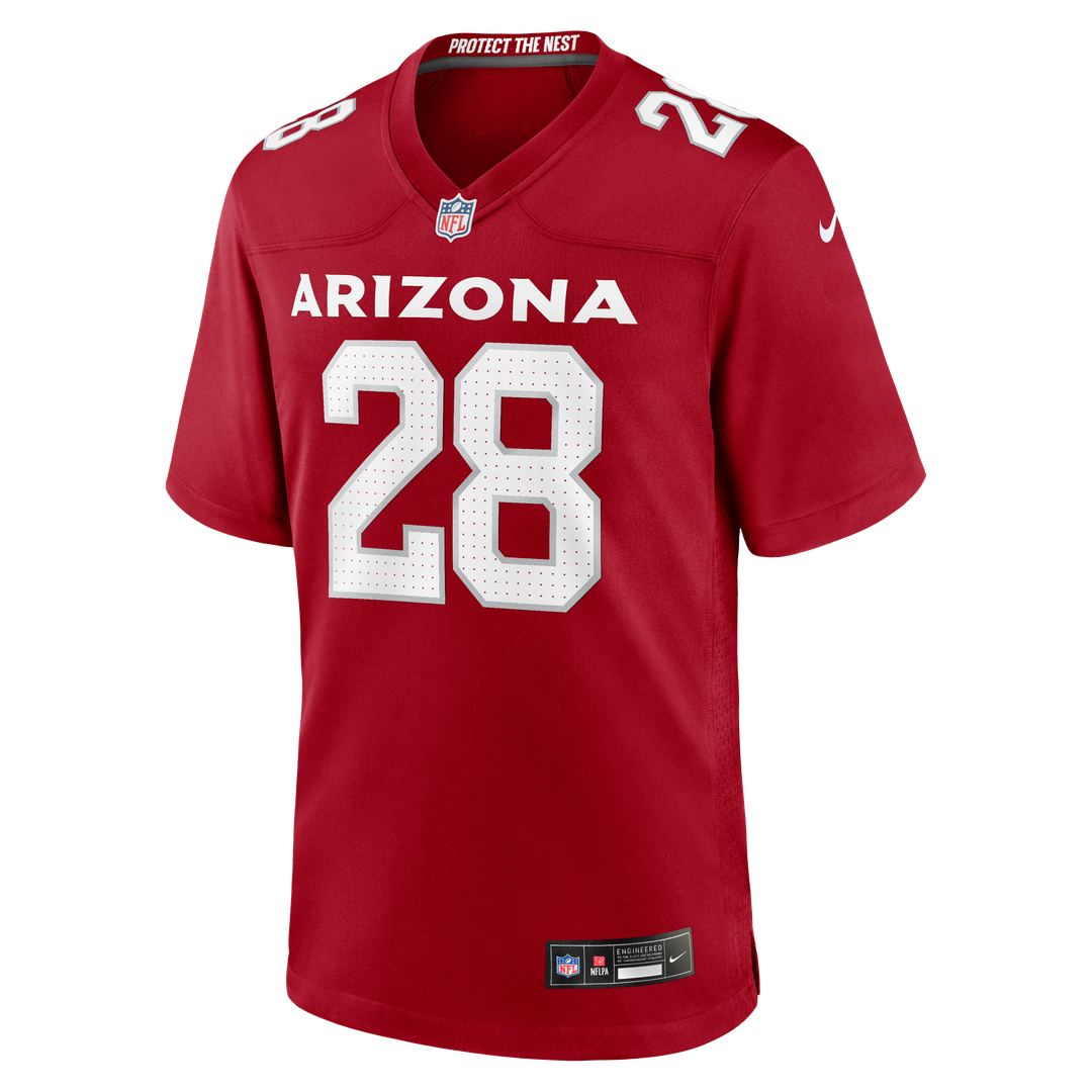 Arizona Cardinals Elijah Jones Nike Cardinal Game Jersey
